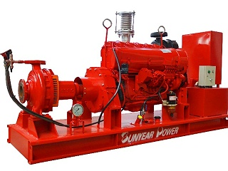 柴油机消防泵组—单级单吸离心泵(端吸泵)