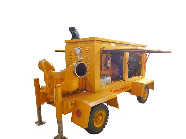 移动式排水发电照明泵站