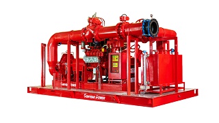 集装箱柴油机消防泵组顺利发货——广西北海中航化项目