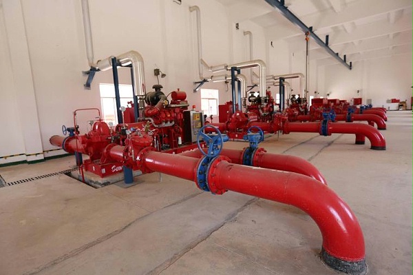 柴油机消防泵机库的应用
