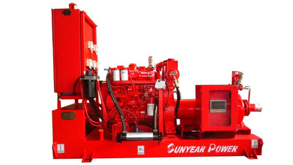 2021新年首发测试用柴油机消防泵组