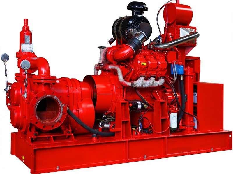 供泡沫液消防泵组 柴油机供泡沫液消防泵组