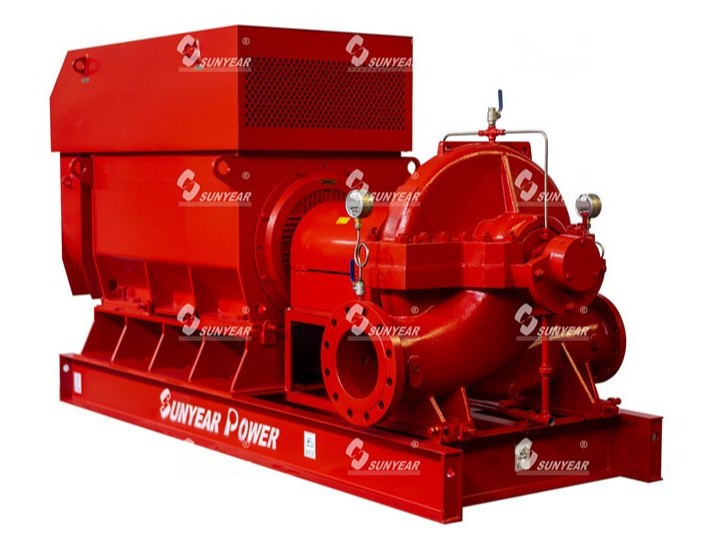 电动机消防泵组 电动消防水泵