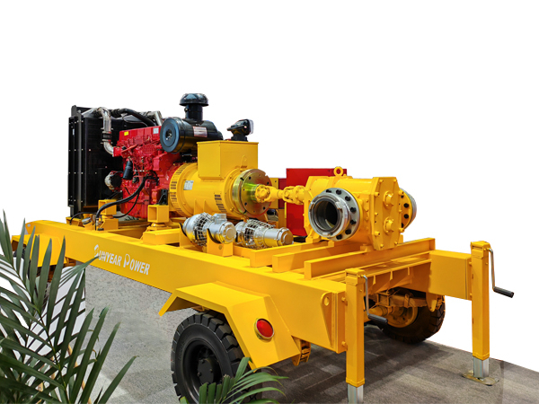 移动式排水发电照明泵车