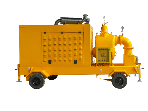 移动拖挂式离心泵车 移动拖挂式离心泵车