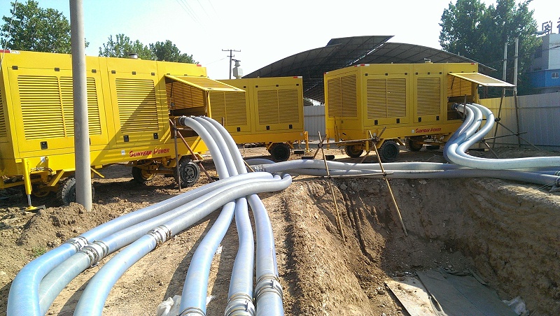 防汛移动排涝泵车