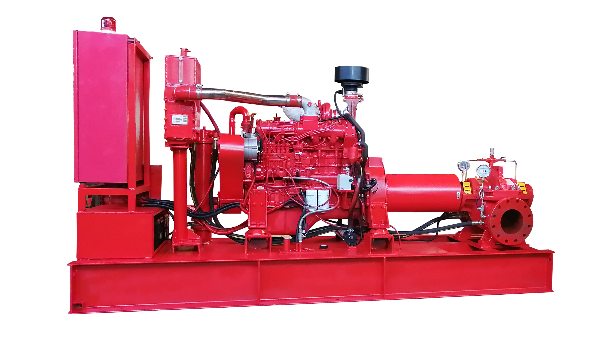 消防证书：柴油消防泵组
