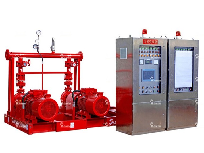 变频消防自动恒压给水设备 CCCF认证变频消防给水设备